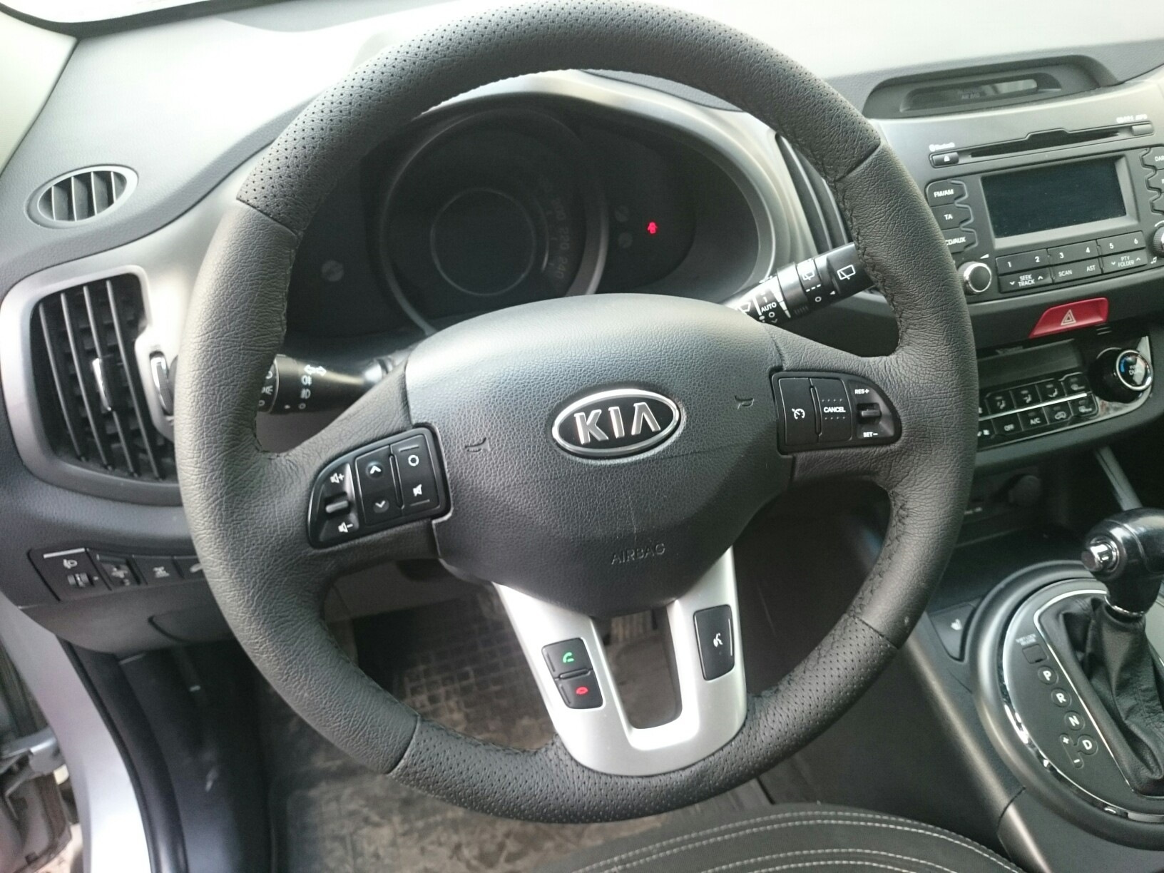 Перетяжка руля kia sportage 4