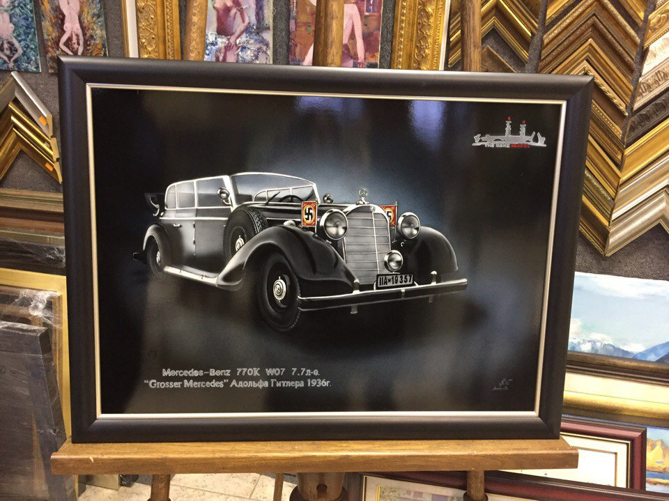 Аэрография Grosser-Mercedes (AeroFox SPB) — DRIVE2