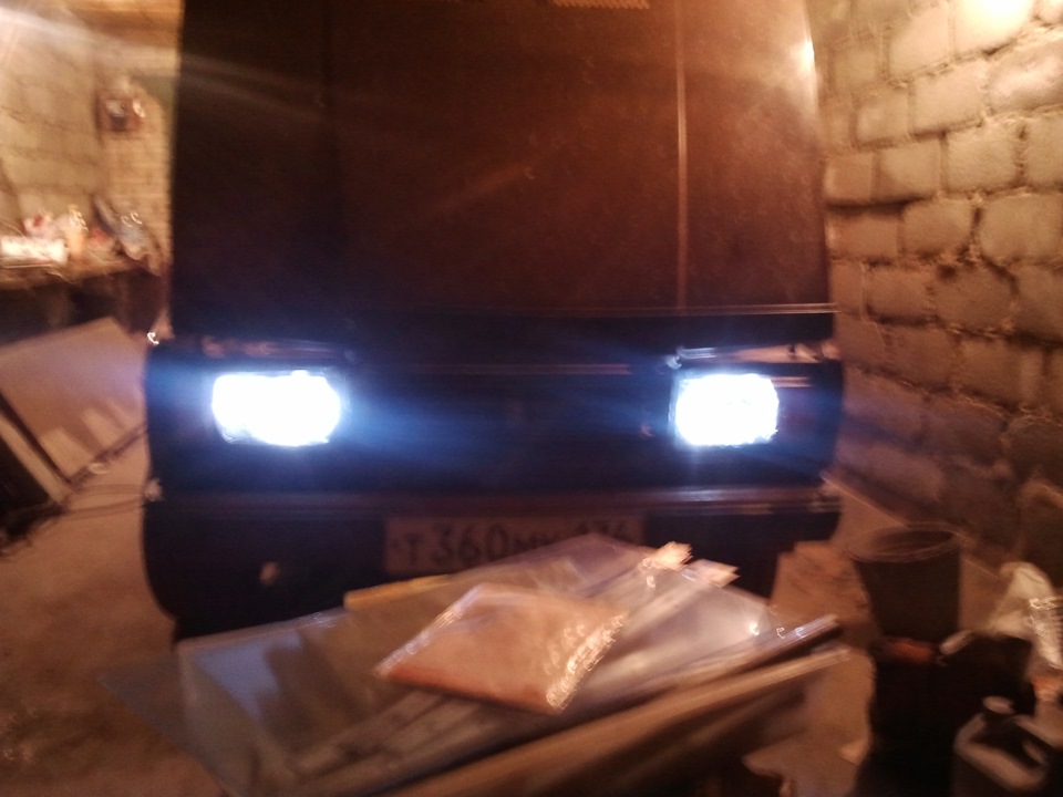 Светодиоды в габаритах — Lada 21074, 1,6 л, 2005 года | тюнинг | DRIVE2