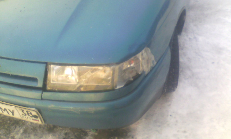Переднее крыло после ДТП — Lada 21100, 1,5 л, 1997 года | кузовной ...