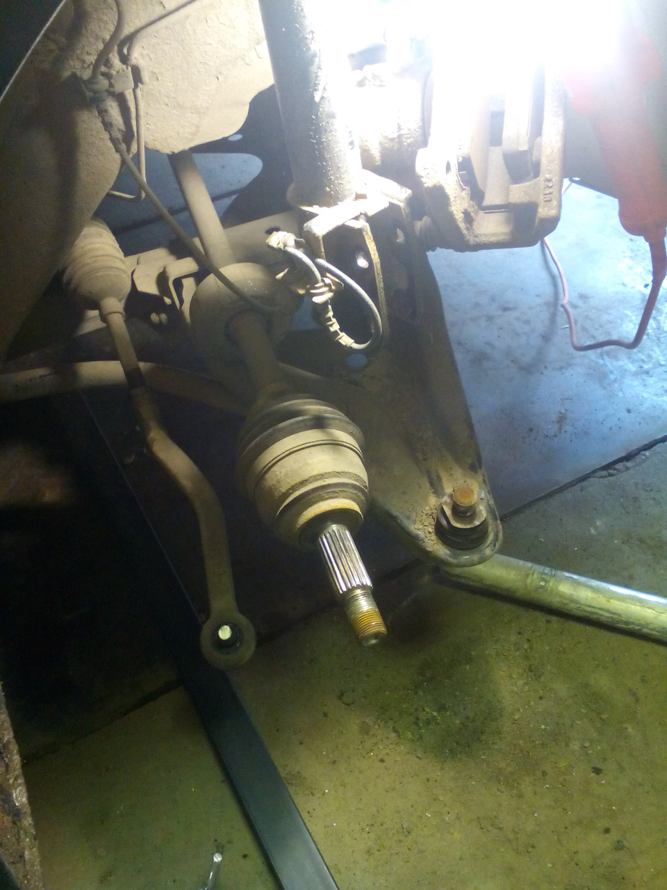 замена ступичного подшипника и рулевого наконечника (11.05.17г.) — Lada ...