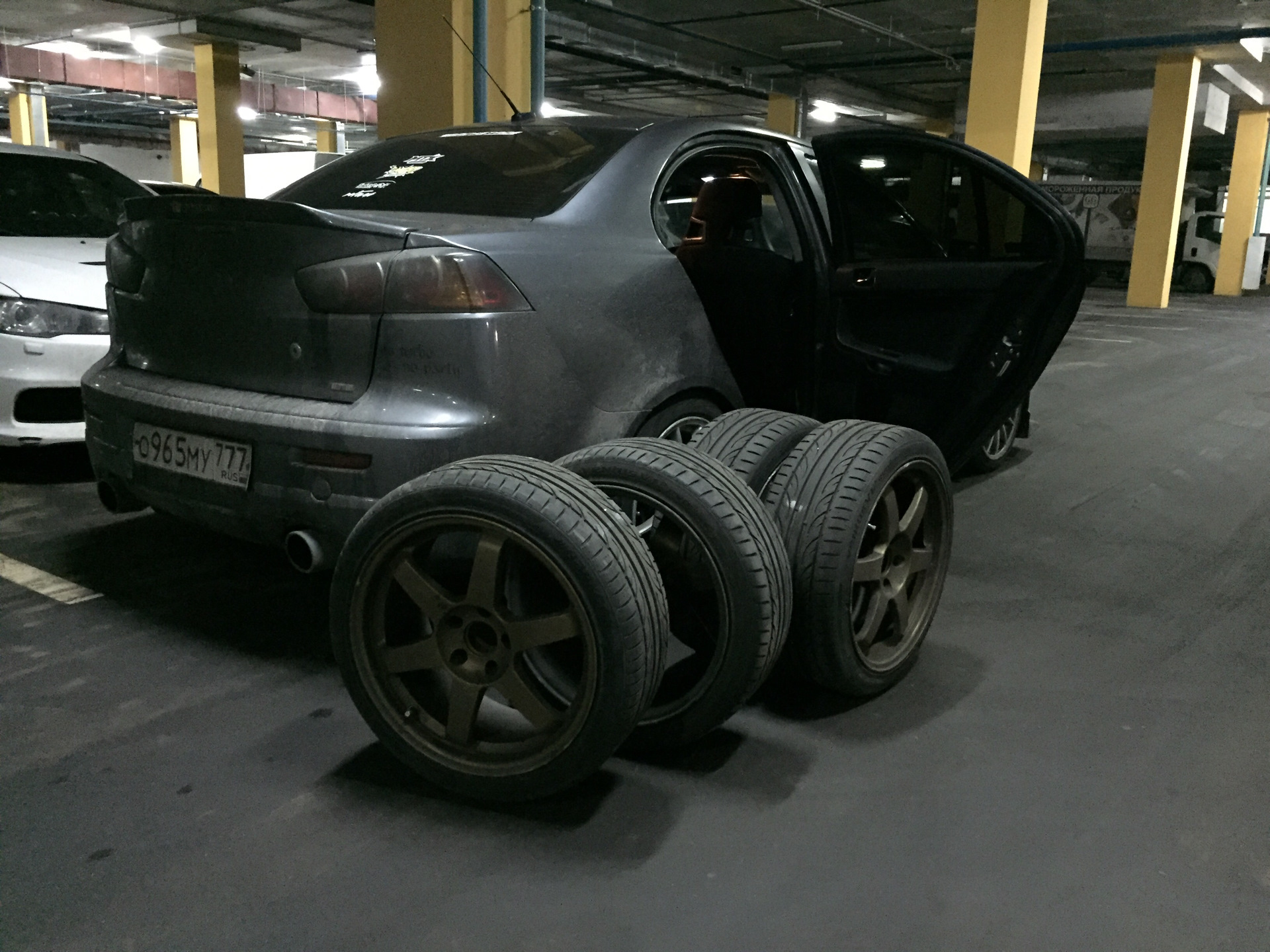 Снова о выхлопе.) — Mitsubishi Lancer Ralliart, 2 л, 2009 года | визит ...
