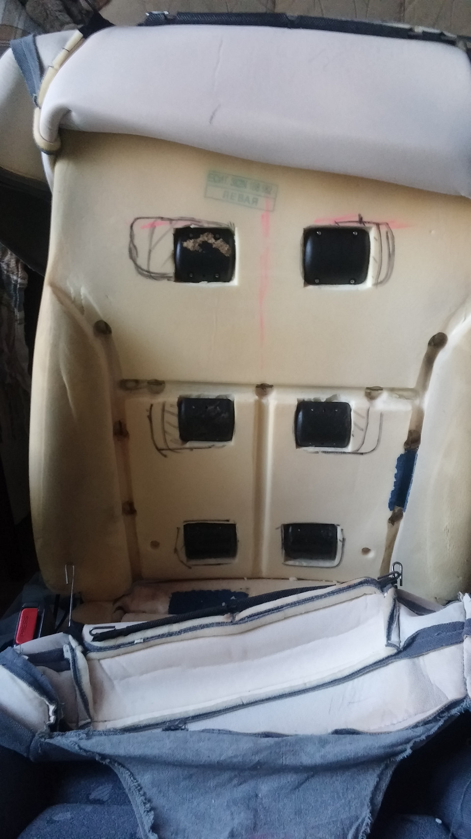 Массаж и подогрев сидений Киа Спектра (много фото) — KIA Spectra, 1,6 л ...