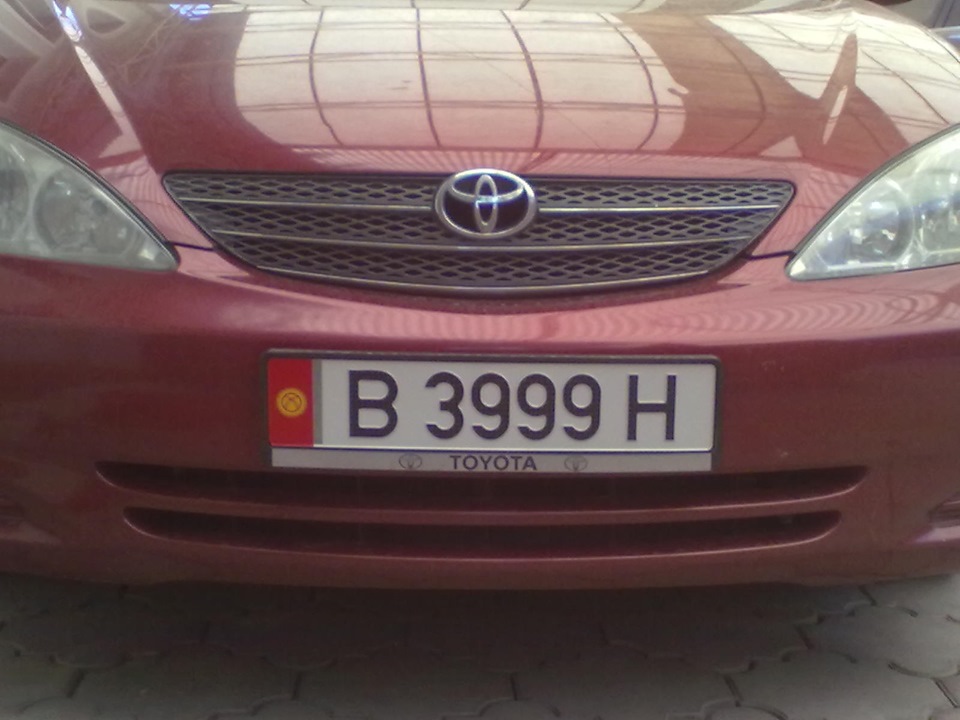 Поставка на учет в РЭО ГАИ КР — Toyota Camry (XV30), 2,4 л, 2003 года ...
