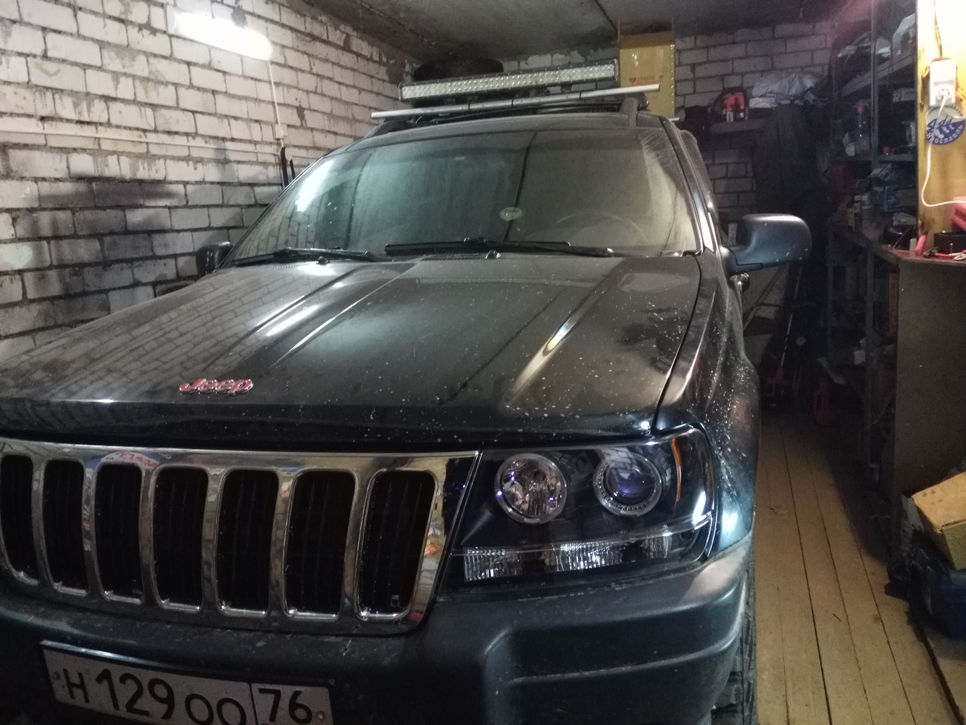 Jeep grand cherokee фары тюнинг