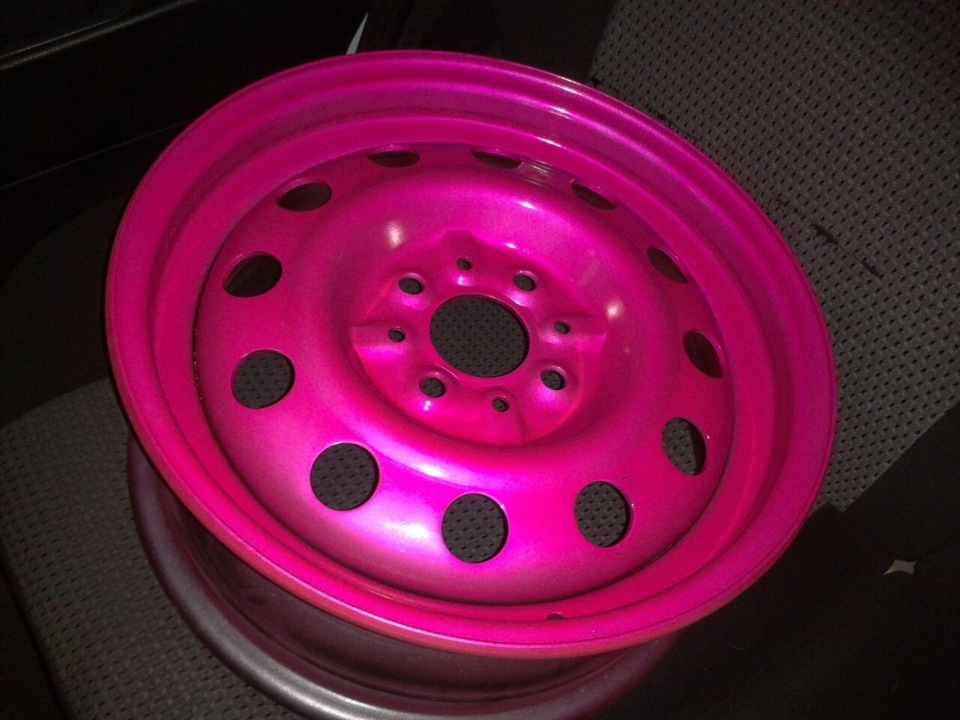 Готовимся к зиме! штампы в розовом)) — Lada Приора хэтчбек, 1,6 л, 2009 ...