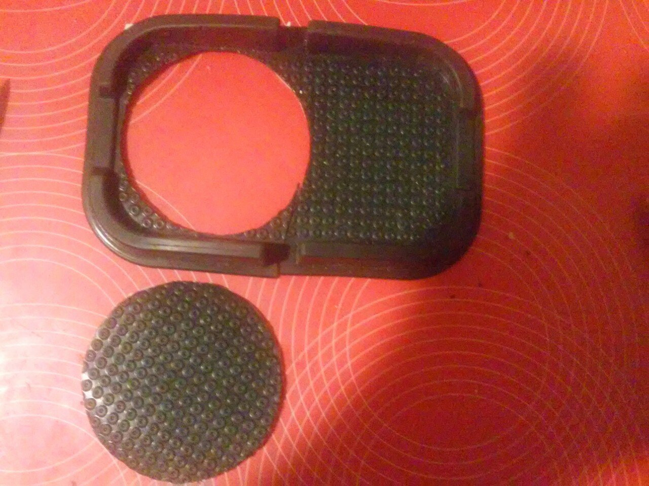 Коврик в подстаканник — Hyundai Solaris Hatchback, 1,4 л, 2011 года ...