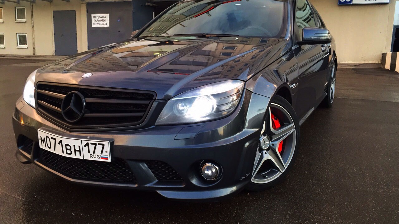 Mercedes-Benz C 63 AMG (W204) 6.2 бензиновый 2011 | на DRIVE2