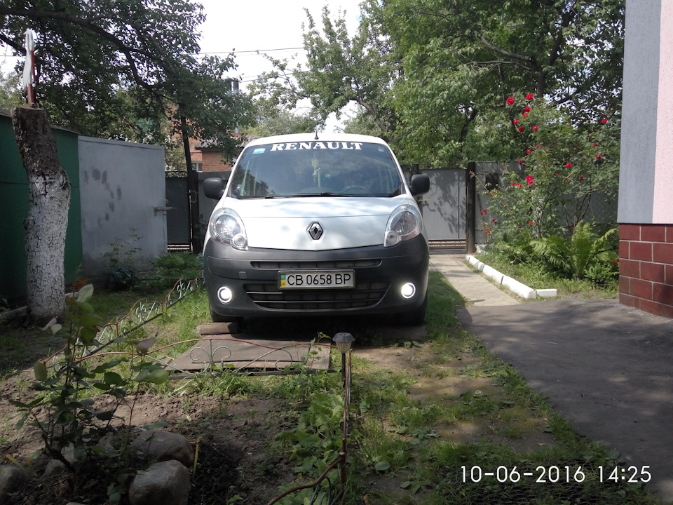 Доработка ДХО — Renault Kangoo (2G), 1,5 л, 2008 года | электроника ...
