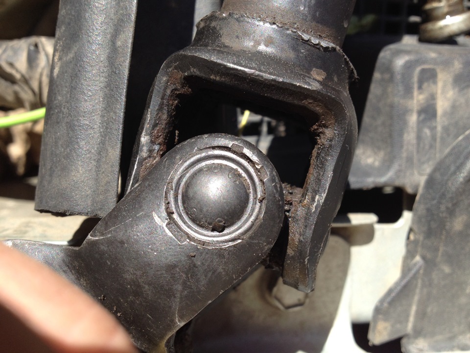 Ремонт рулевой колонки — Renault Kangoo (1G), 1,4 л, 2003 года | своими ...