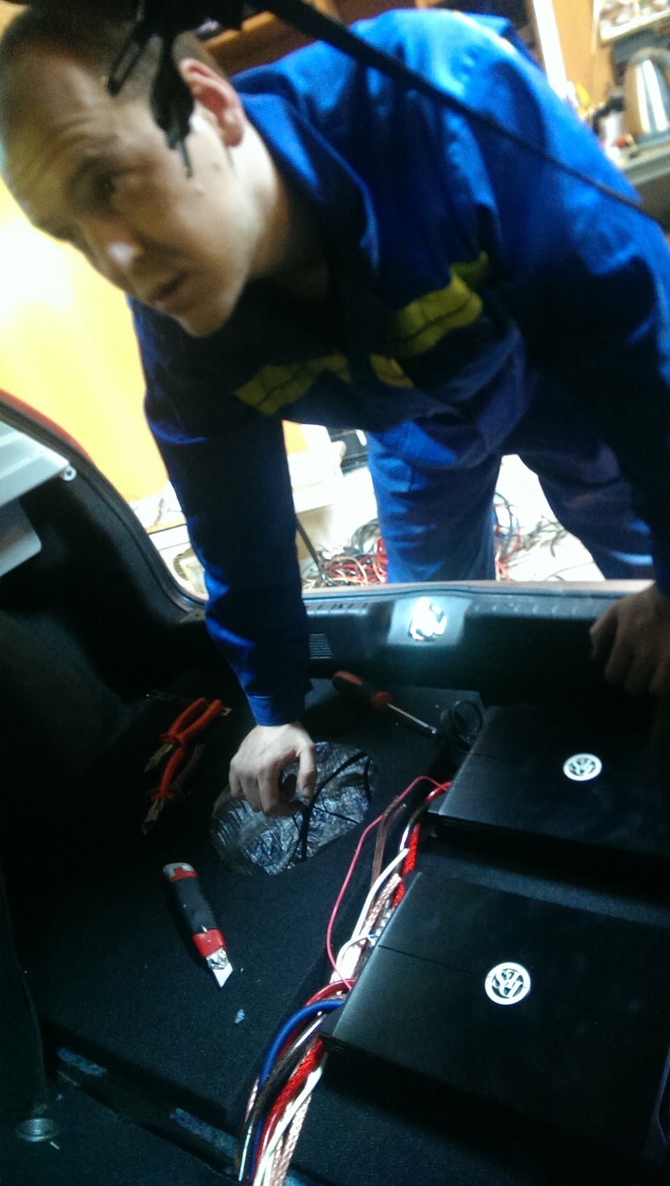 Багажник на финишной прямой! Саб в запаску! — Lada Калина Хэтчбек (2G ...