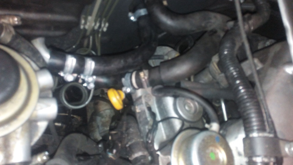 ремонт печки.тосол в радиатор кондиционера. — Nissan Terrano II, 2,7 л ...