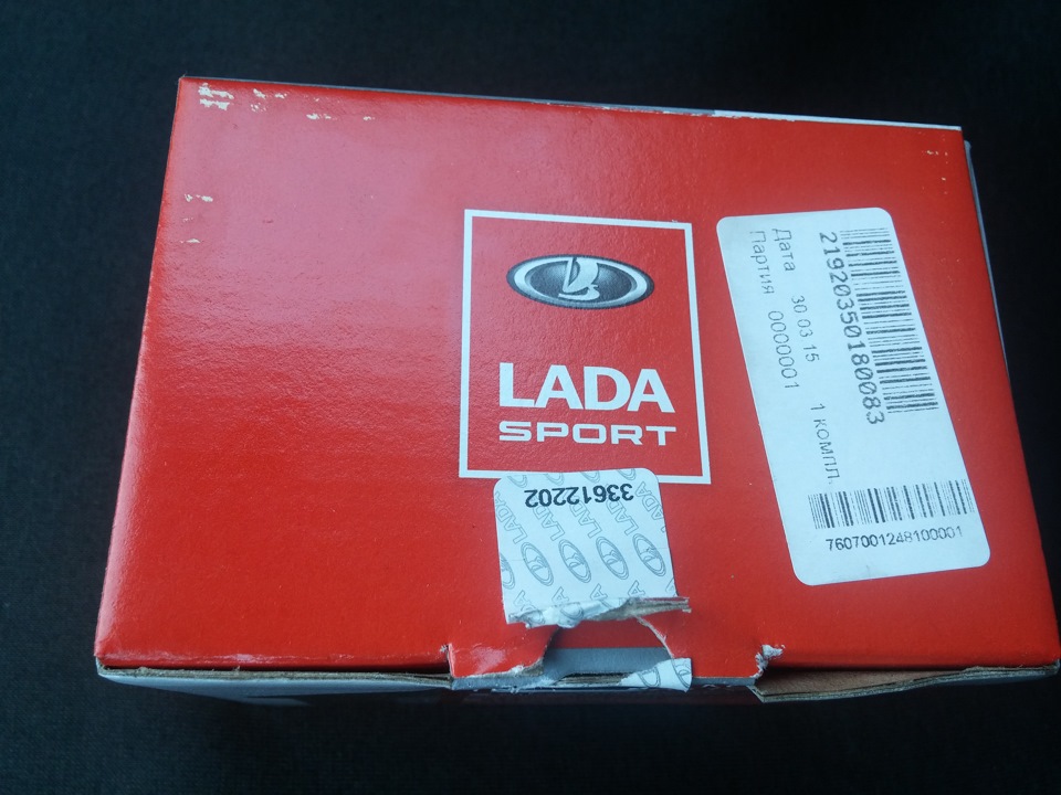 Передние колодки Lada sport. Вопрос? — DRIVE2