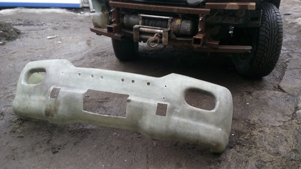 Бампер паджеро спорт 1