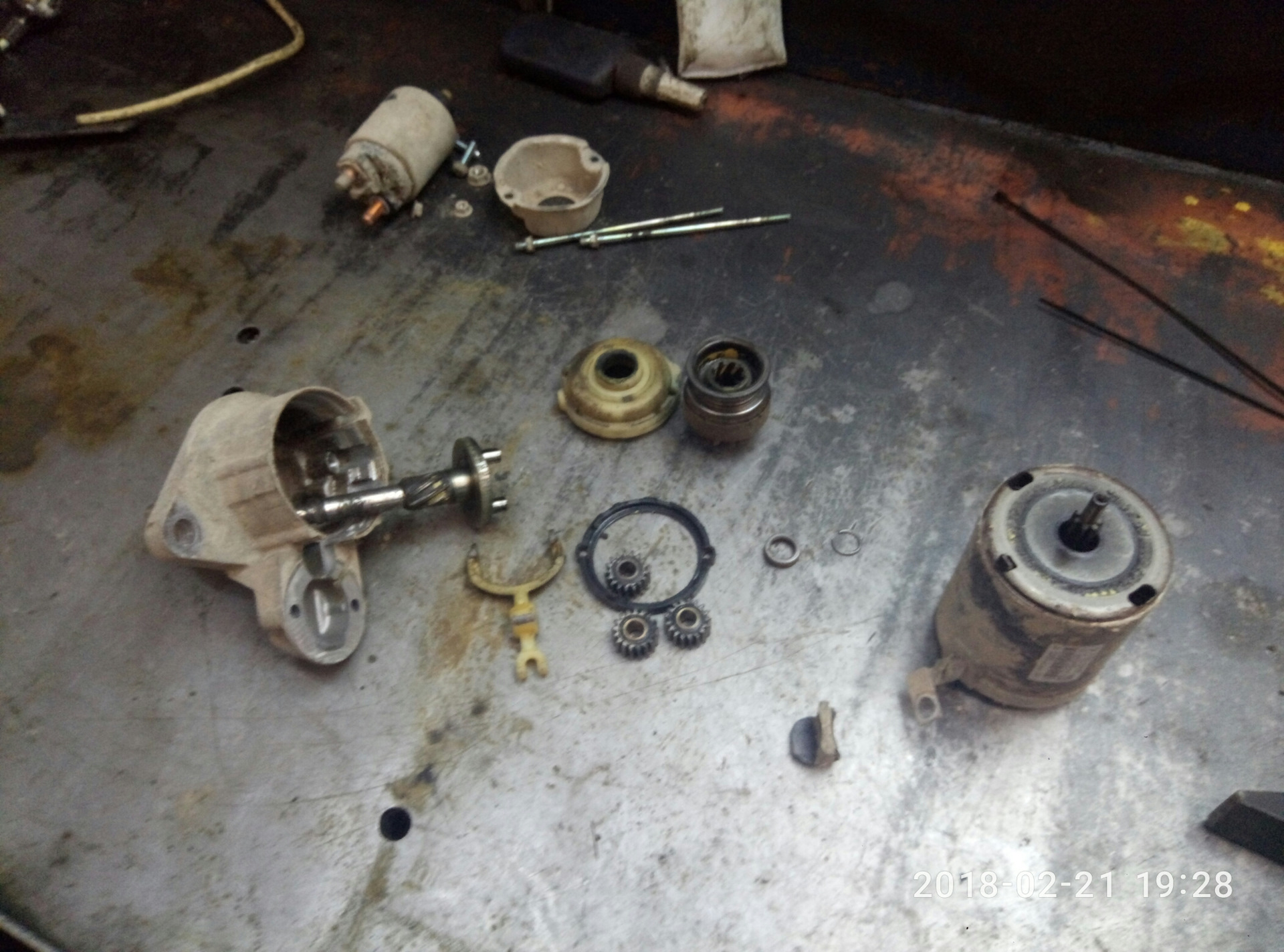 закусывает стартер — Subaru Forester (SG), 2 л., 2007 года | визит на ...