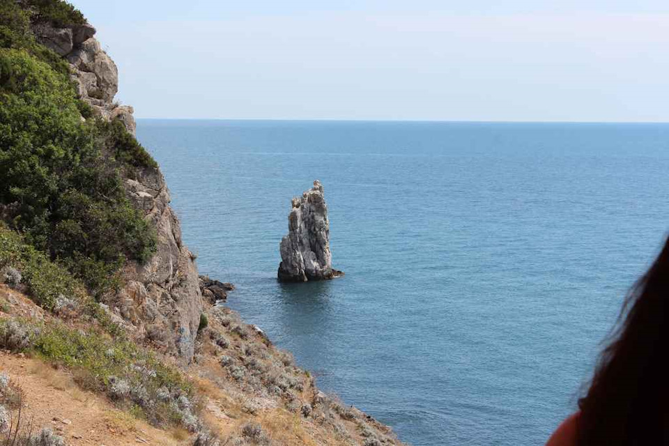 Скала парус республика крым фото