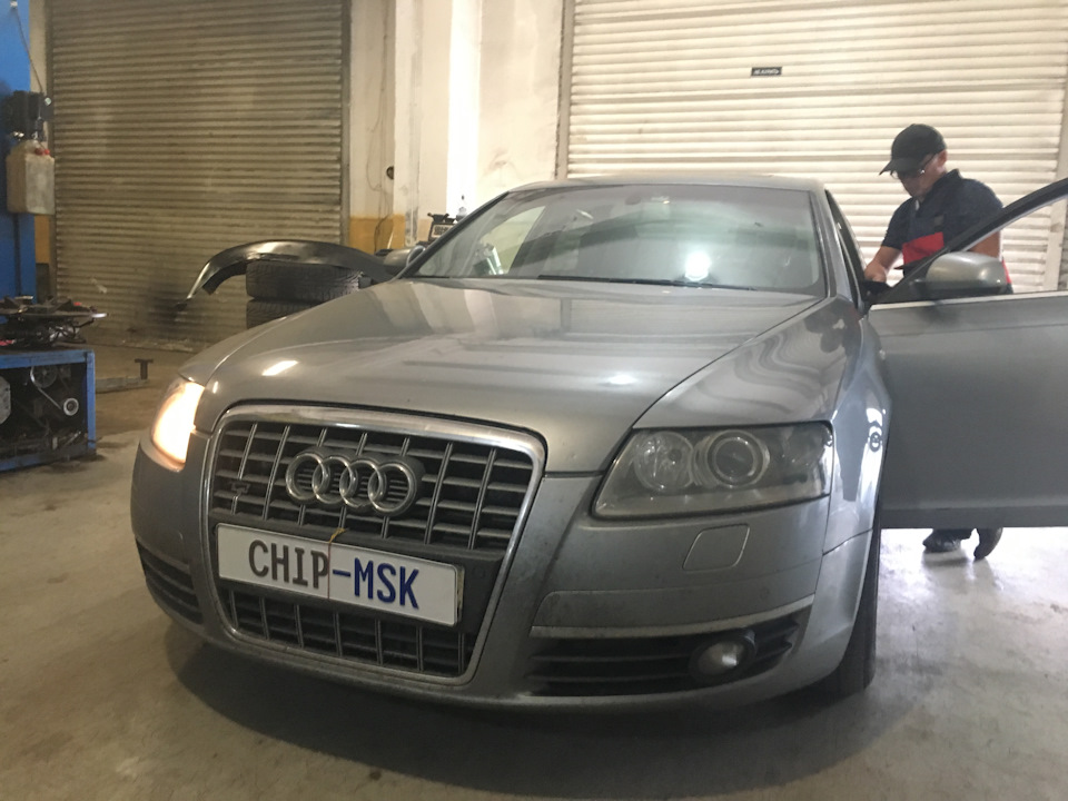 Чип-тюнинг Audi A6 3.0 233 л.с. 2008 г.в. программное отключение EGR ...