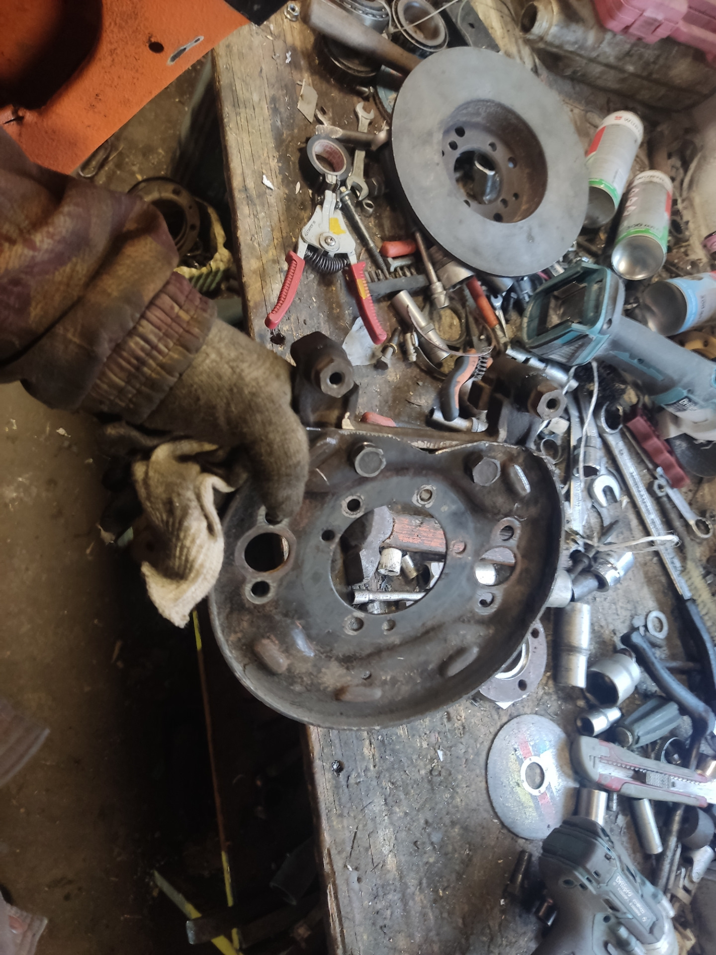 Дисковый ручник на УАЗ — УАЗ 31512, 2,7 л, 1997 года | тюнинг | DRIVE2