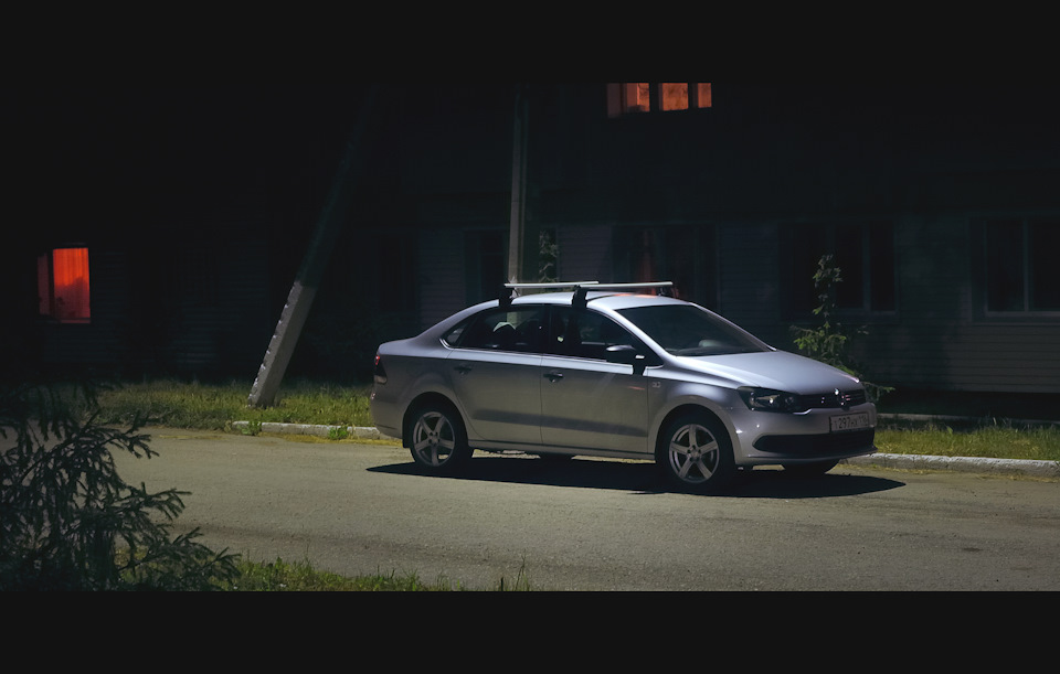 Багажник LUX Поло Седан. — Volkswagen Polo Sedan, 1,6 л, 2014 года ...
