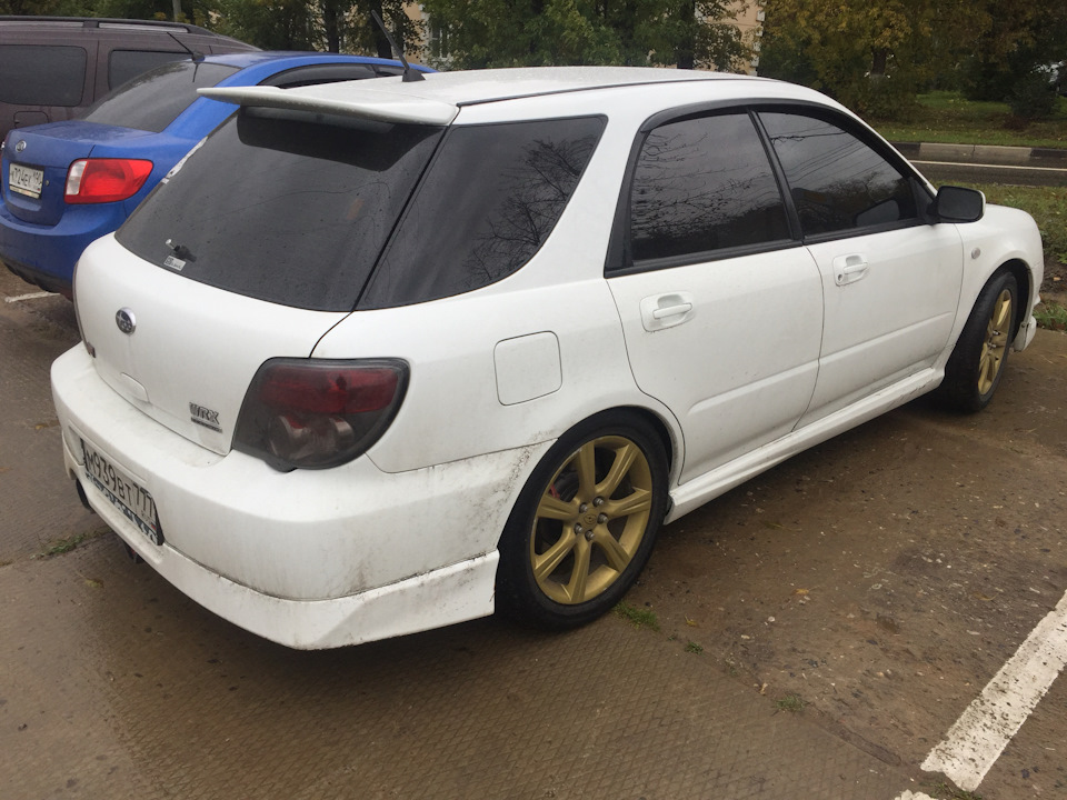 загрузил по полной еще и по дороге Тетю забирал с чемоданами и был занижен — Subaru Impreza WRX (GD/GG)