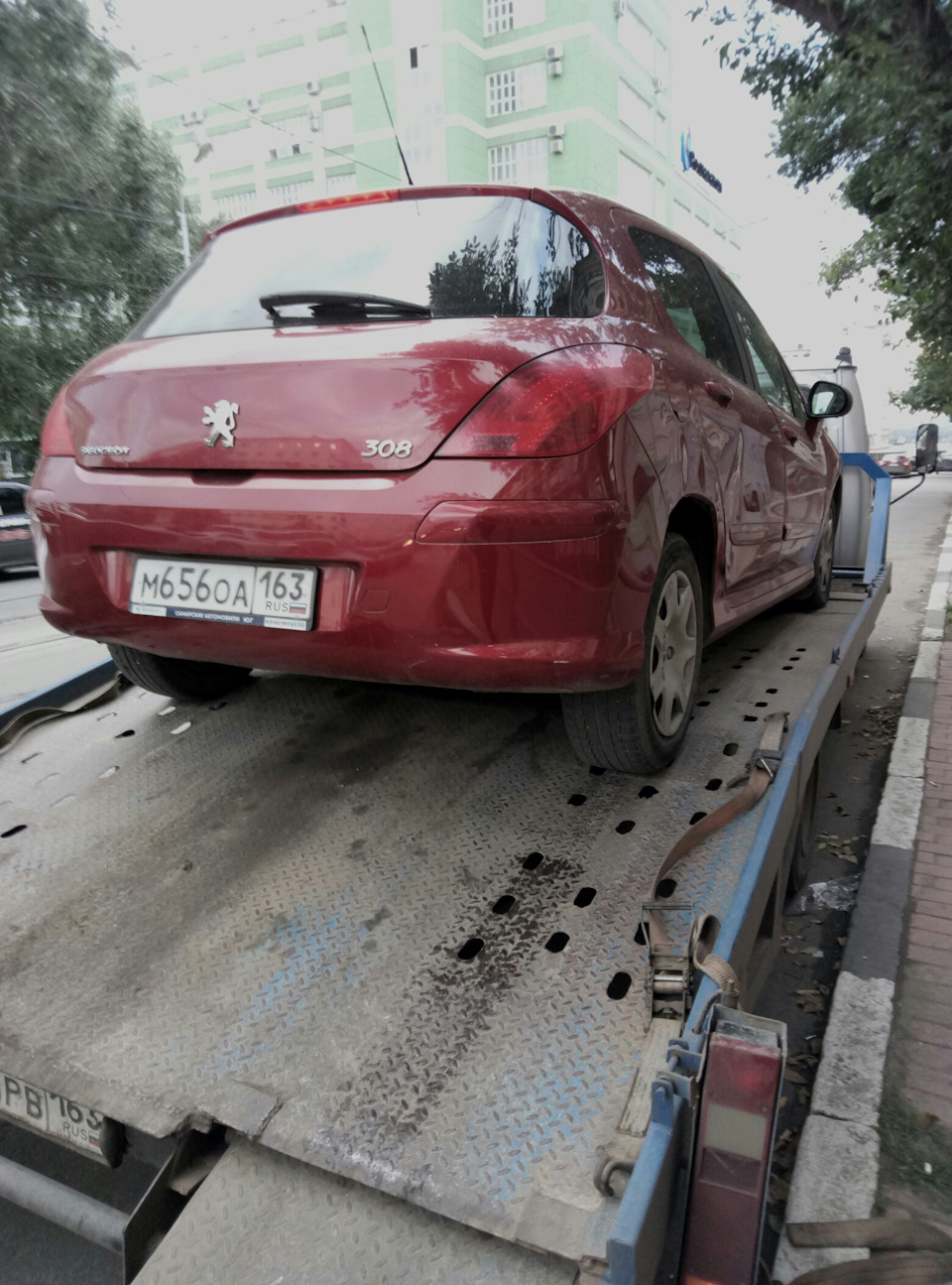 Electronic antytheft faulty — Peugeot 308 (1G), 1,6 л., 2009 года