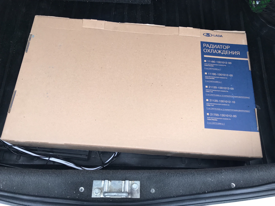 Потек радиатор, купил много ништяков — Lada Приора седан, 1,6 л, 2013 ...