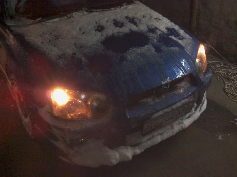 Отзыв о шипованной резине 205/55R16 Nankang SW-7 (94T) — Subaru Impreza ...