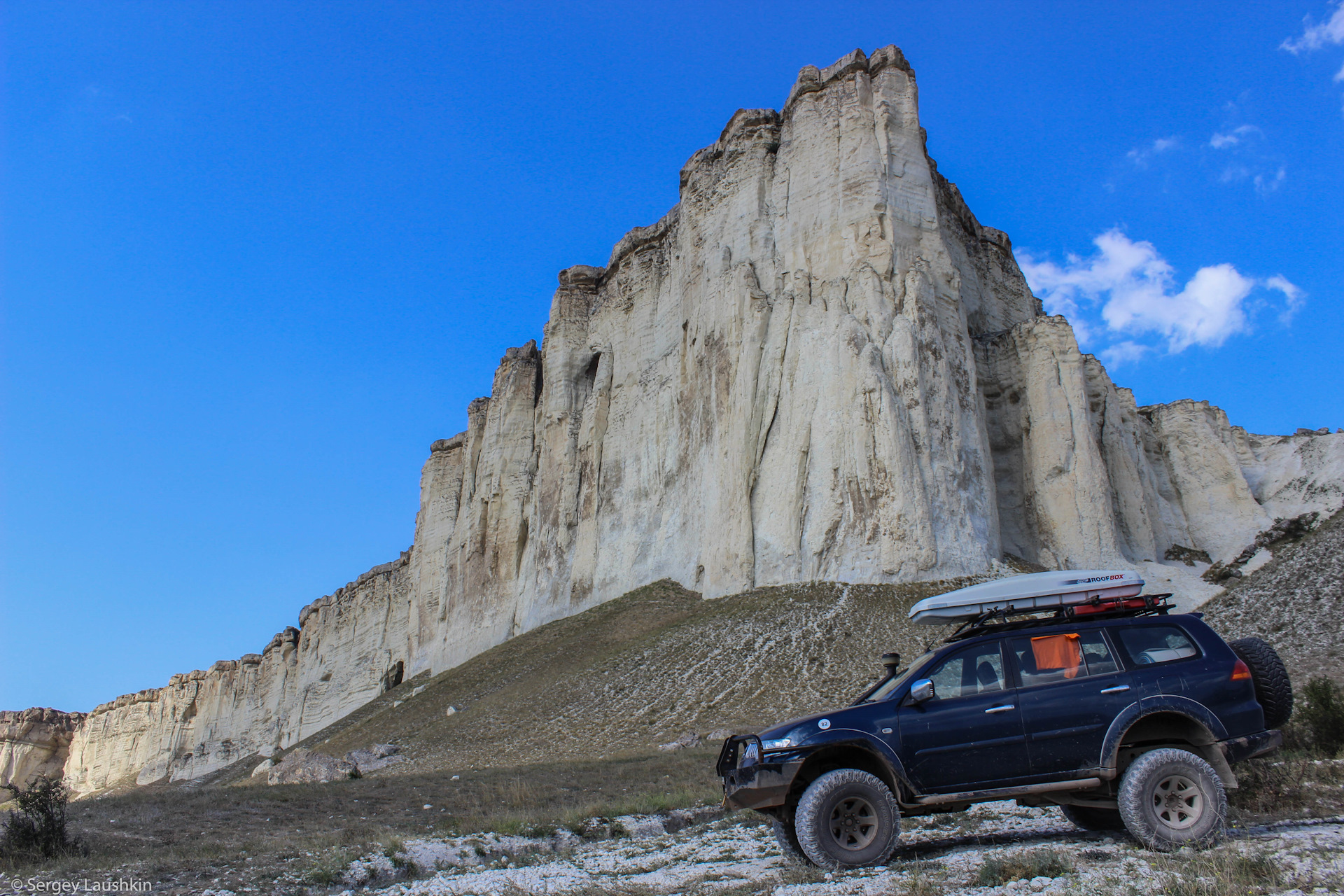 Крым 2016. Белая Скала и Парк Львов Тайган. — Mitsubishi Pajero Sport (2G),  3,2 л, 2008 года | путешествие | DRIVE2