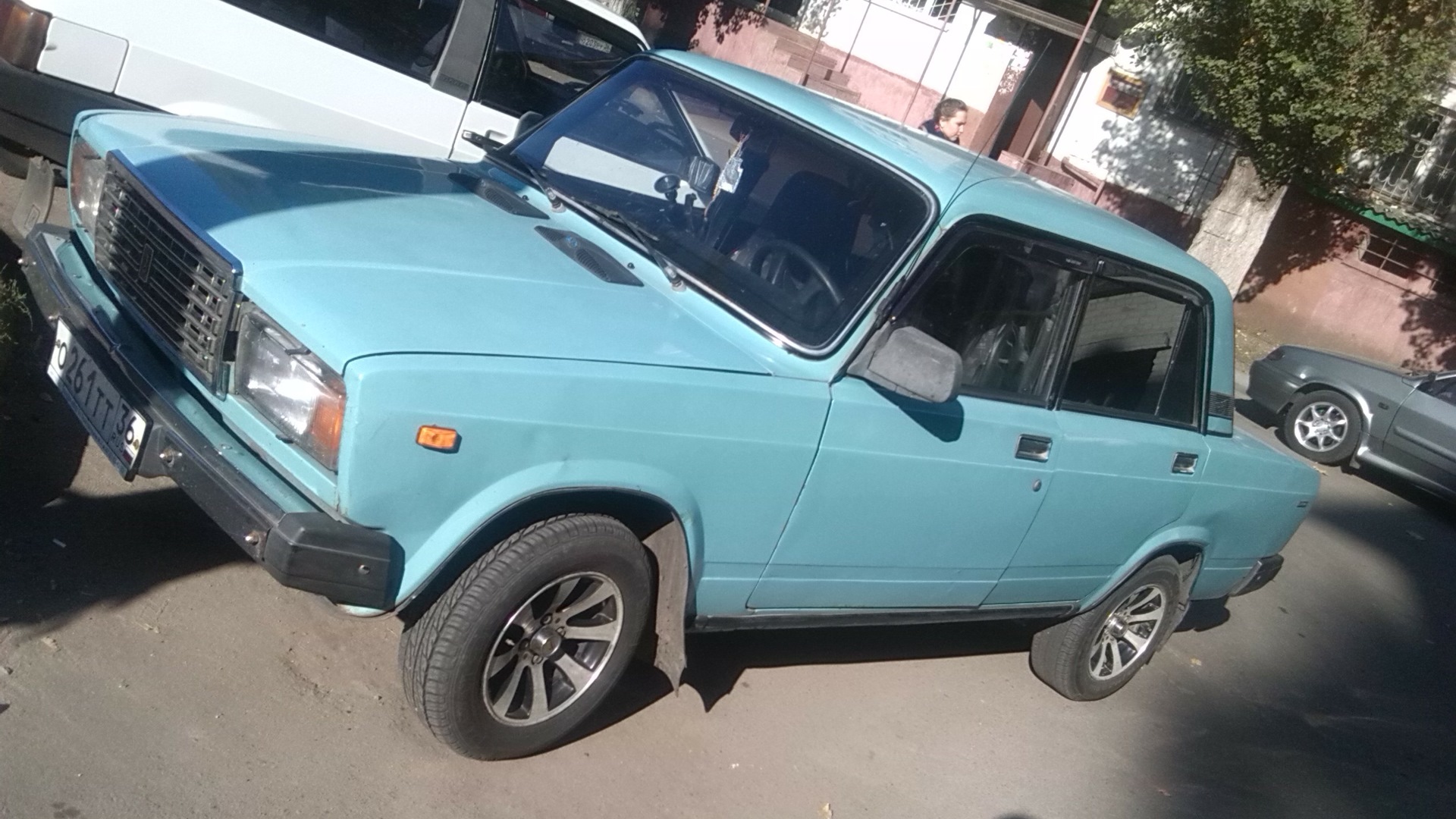 Lada 21074 1.6 бензиновый 2000 | Бирюзовая семерка! на DRIVE2