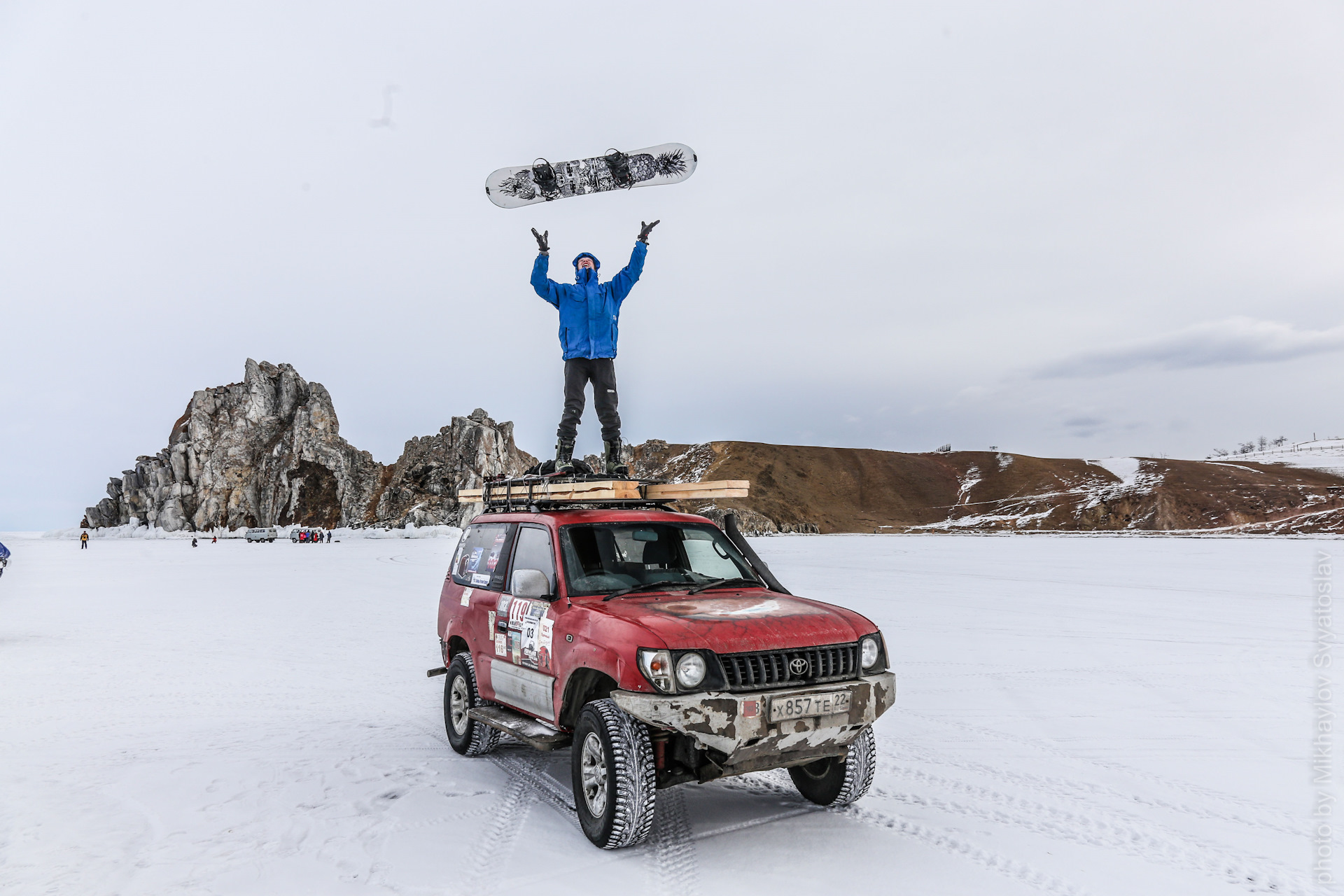 Ледовый Байкал 2017. Часть 1. — Toyota Land Cruiser Prado 90-series, 3 л,  1997 года | путешествие | DRIVE2