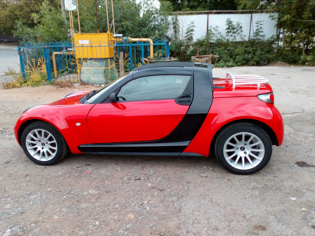 Smart Roadster Coupe оранжевый