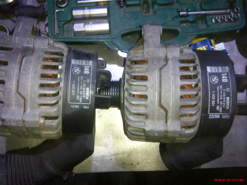 Слабая зарядка АКБ на ХХ! Подскажите, помогите советом!) — BMW 7 series ...