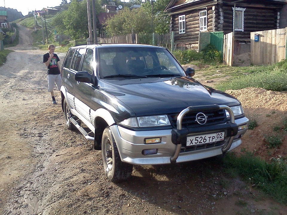 Привились в порядок — SsangYong Musso, 2,9 л, 1994 года | мойка | DRIVE2
