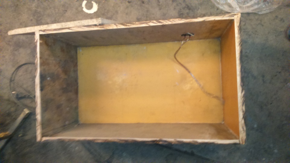 короб для сабвуфера mystery — Lada Ока 11113, 0,8 л, 2003 года ...