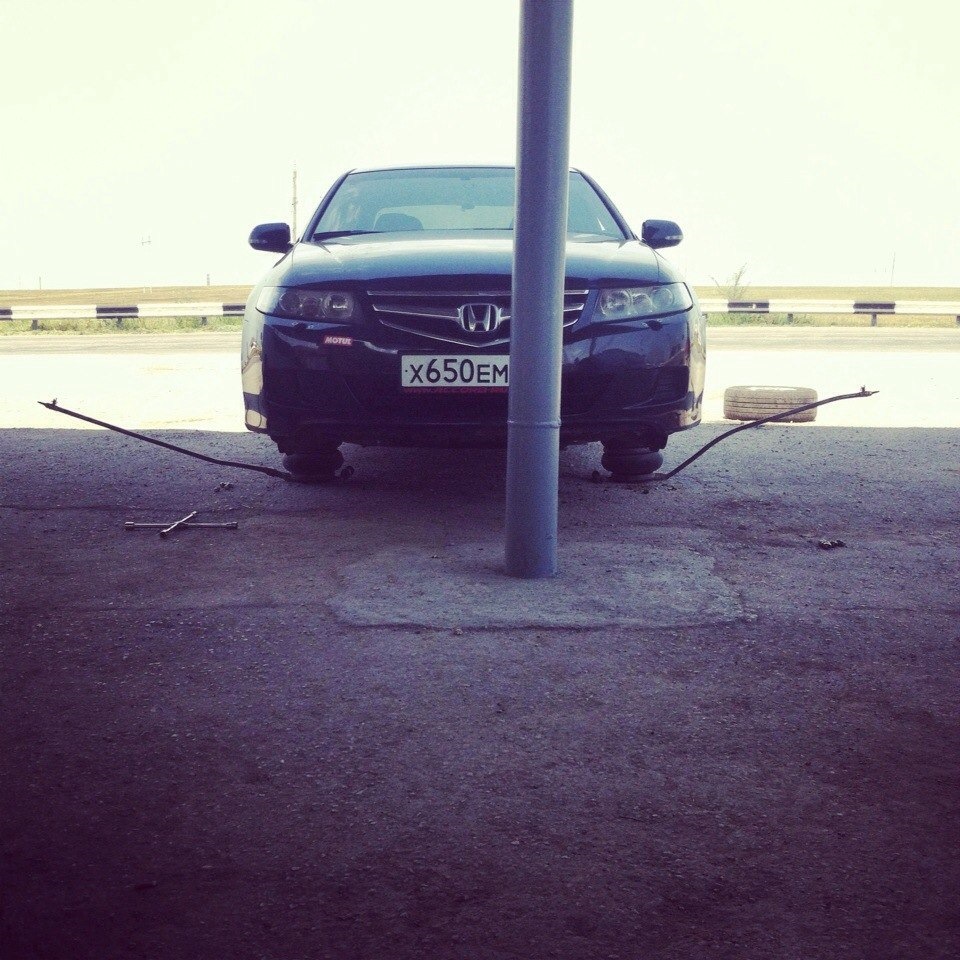 Грыжа на резине и гнутые диски( — Honda Accord (7G), 2 л, 2007 года ...