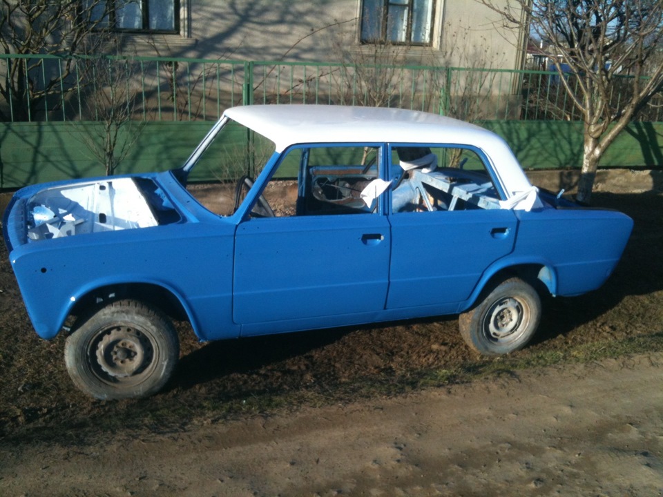 Покраску закончили! — Lada 2106, 1,6 л, 1985 года | стайлинг | DRIVE2