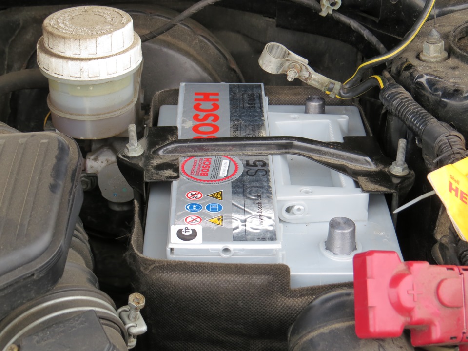 Новый аккумулятор — Mitsubishi Galant (9G), 2,4 л, 2007 года | запчасти ...