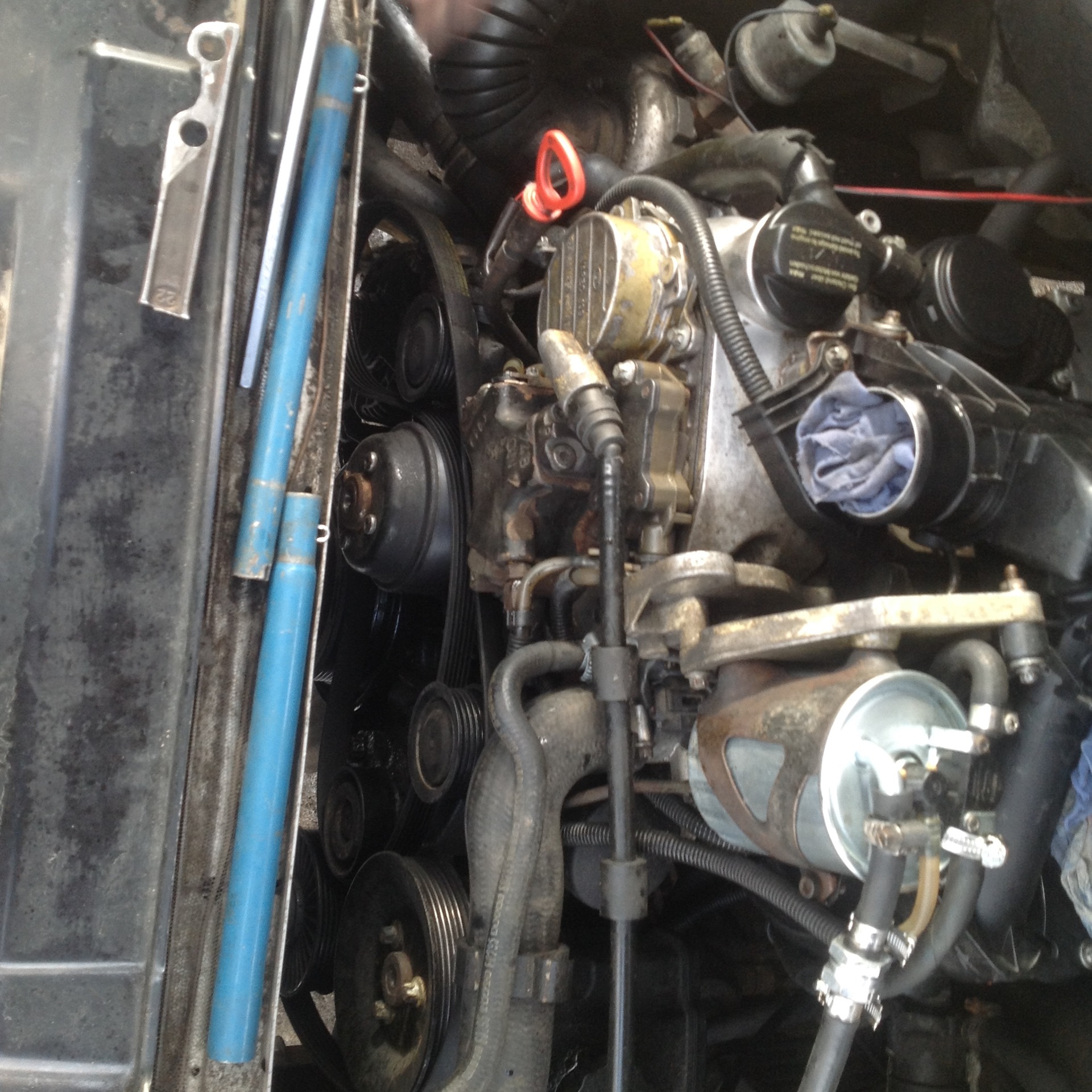 замена помпы спринтер