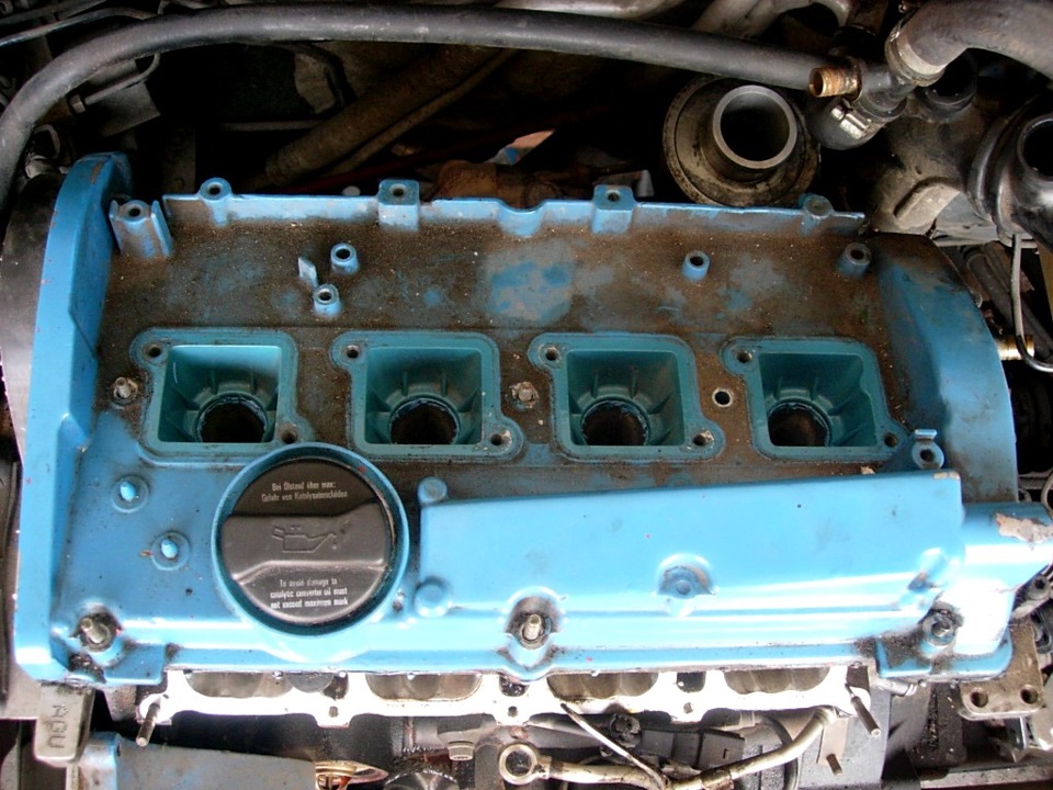 Вскрытие мотора. Голова — SEAT Cordoba (Mk II), 2,1 л, 2005 года ...