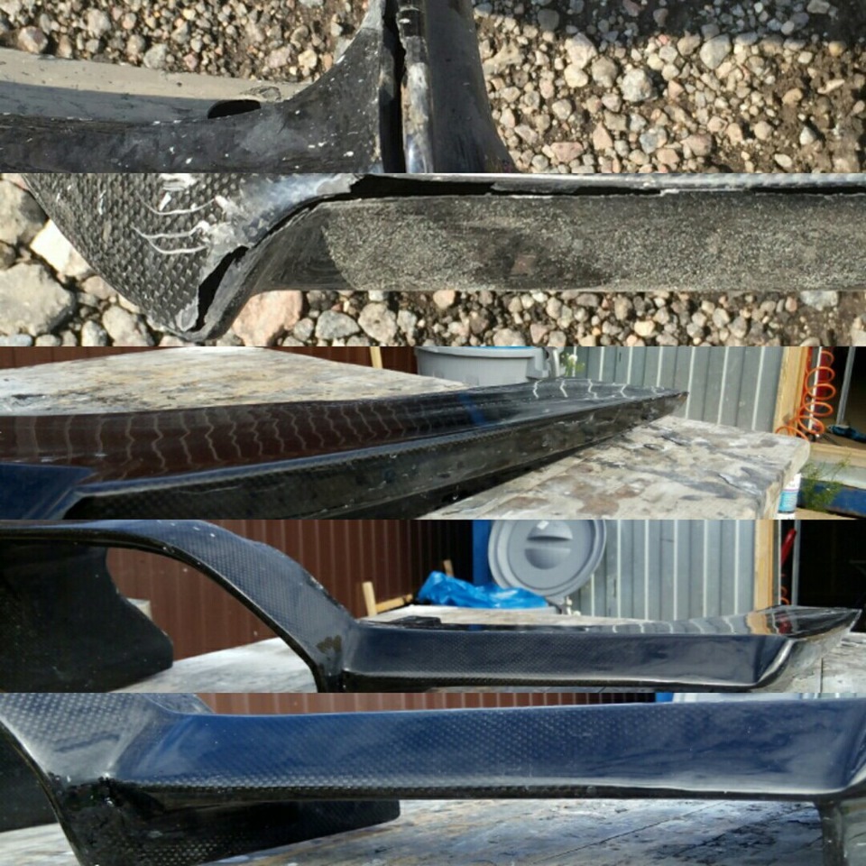 карбоновых обвес — в ремонт — DRIVE2