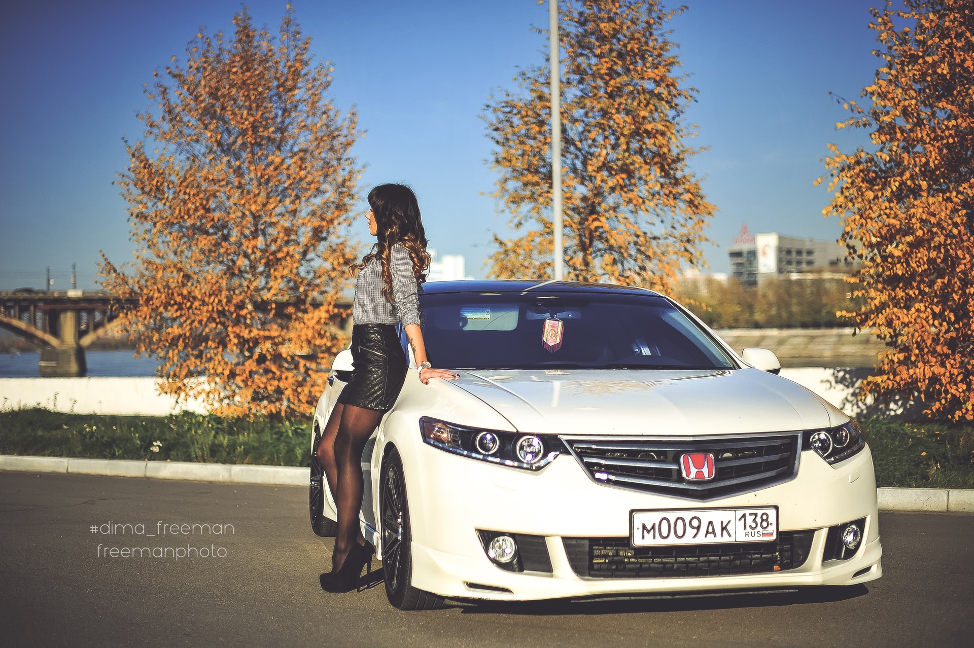 Honda Accord 8 девушка