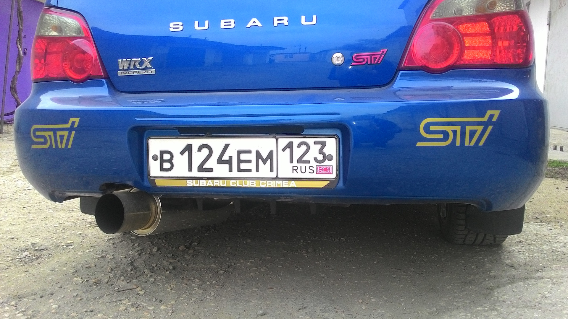 Subaru Impreza WRX STI (GD) 2.0 бензиновый 2005 | на DRIVE2