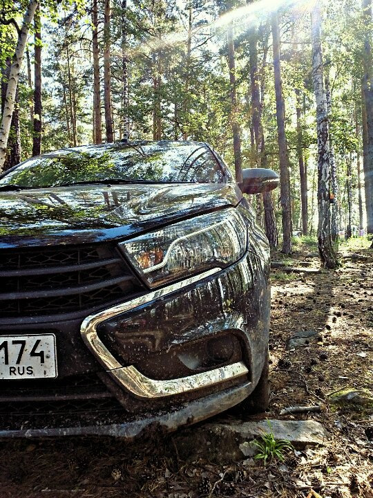 Как же мне нравится эта мордочка! — Lada Vesta (1G)