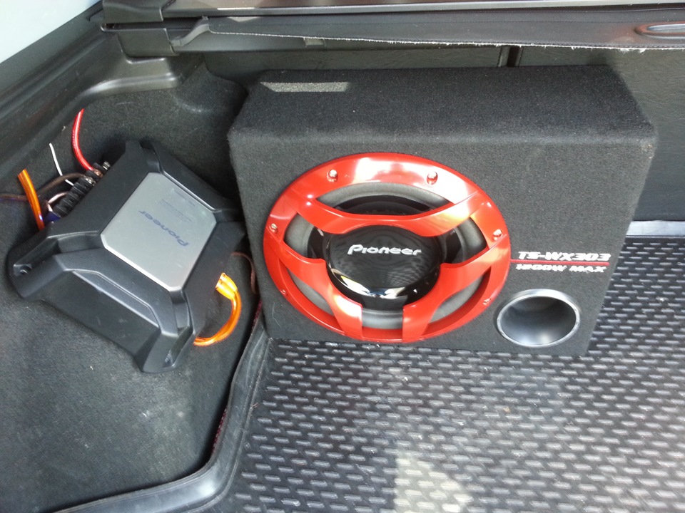 подключение саба. и усилка — KIA Ceed SW (1G), 2 л, 2008 года ...