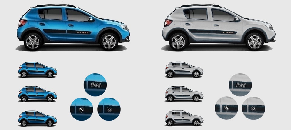 Renault logan stepway размеры