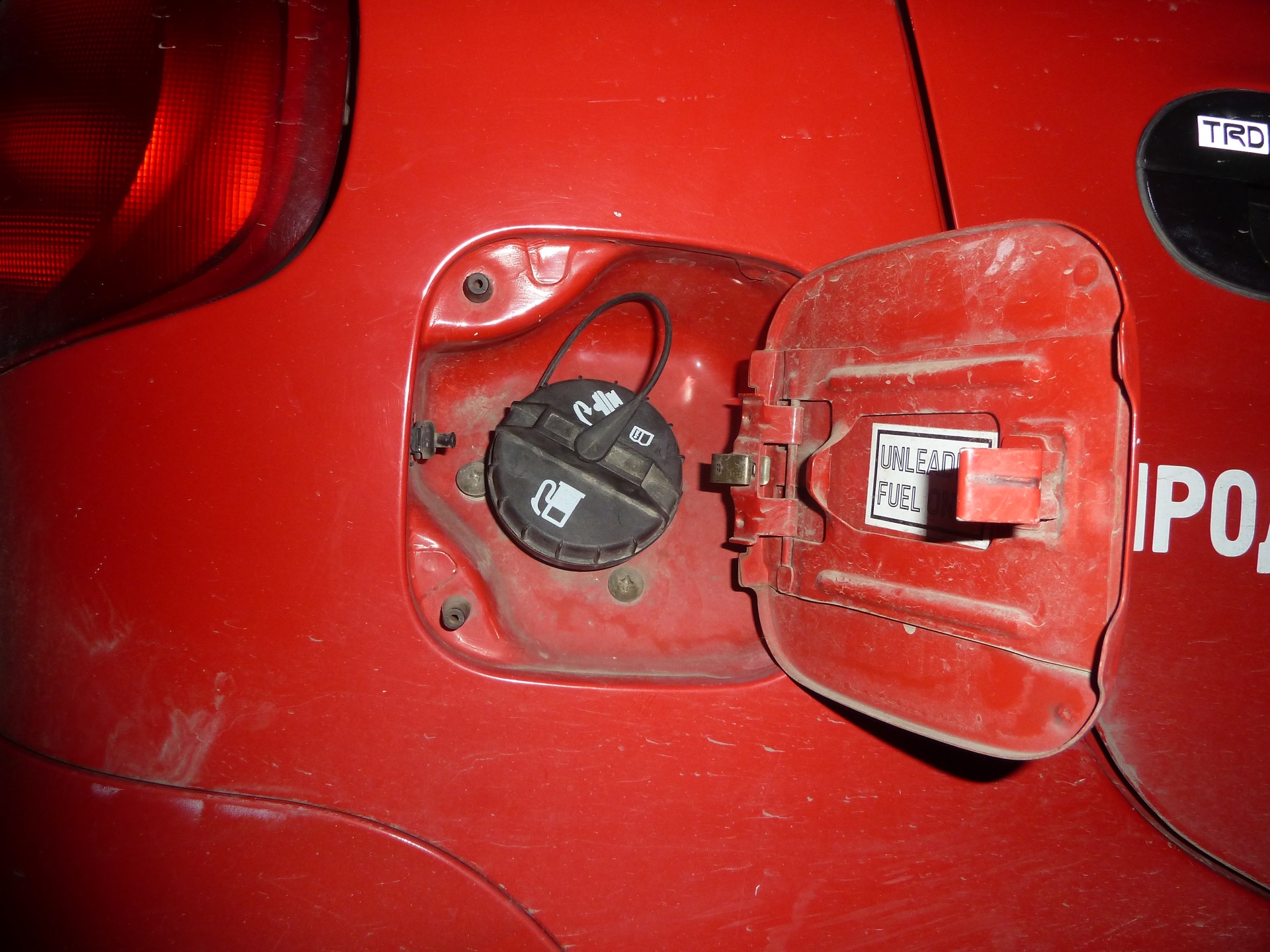 крышка бензобака — Daewoo Matiz (M100, M150), 0,8 л, 2004 года ...