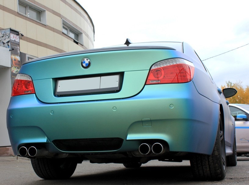 BMW e60 Malachite Green