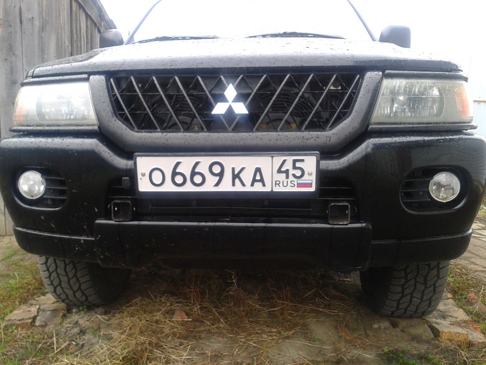 2. Крепление лебедки и опоры под хай-джек в переднем бампере ...