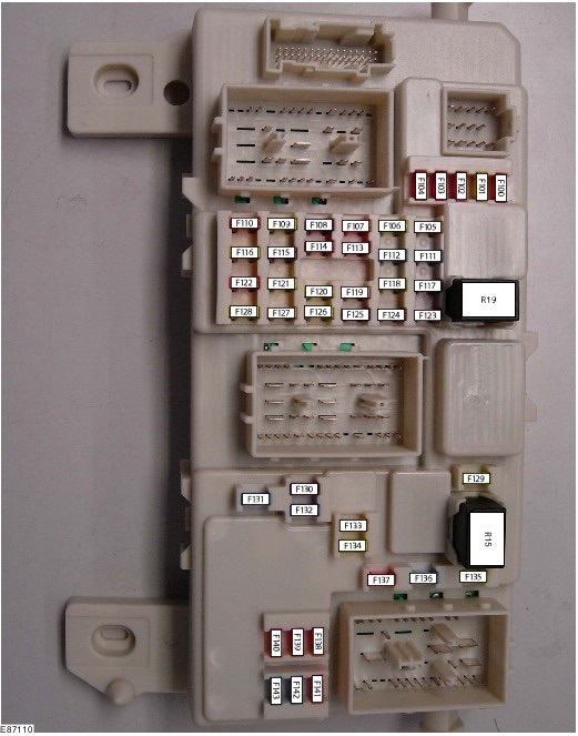 Схема предохранителей на форд фокус 2 дорестайлинг в салоне