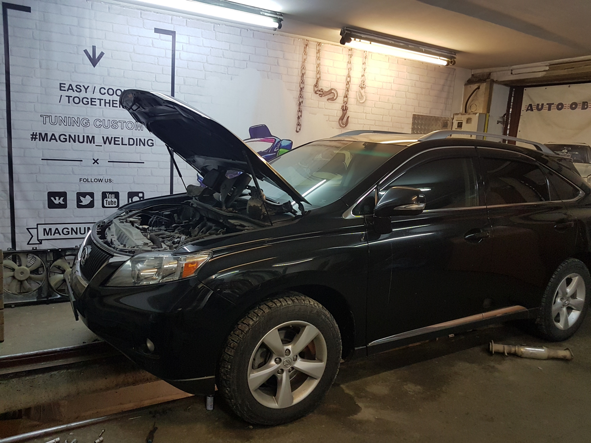 Удаление катализатора lexus rx400h